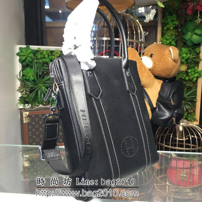 HERMES愛馬仕 最新款 男士手提斜挎包 豎款 8830-3 JD1134